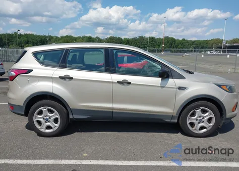 2018 Ford Escape S from USA, damaged, VIN 1FMCU0F76JUA01343